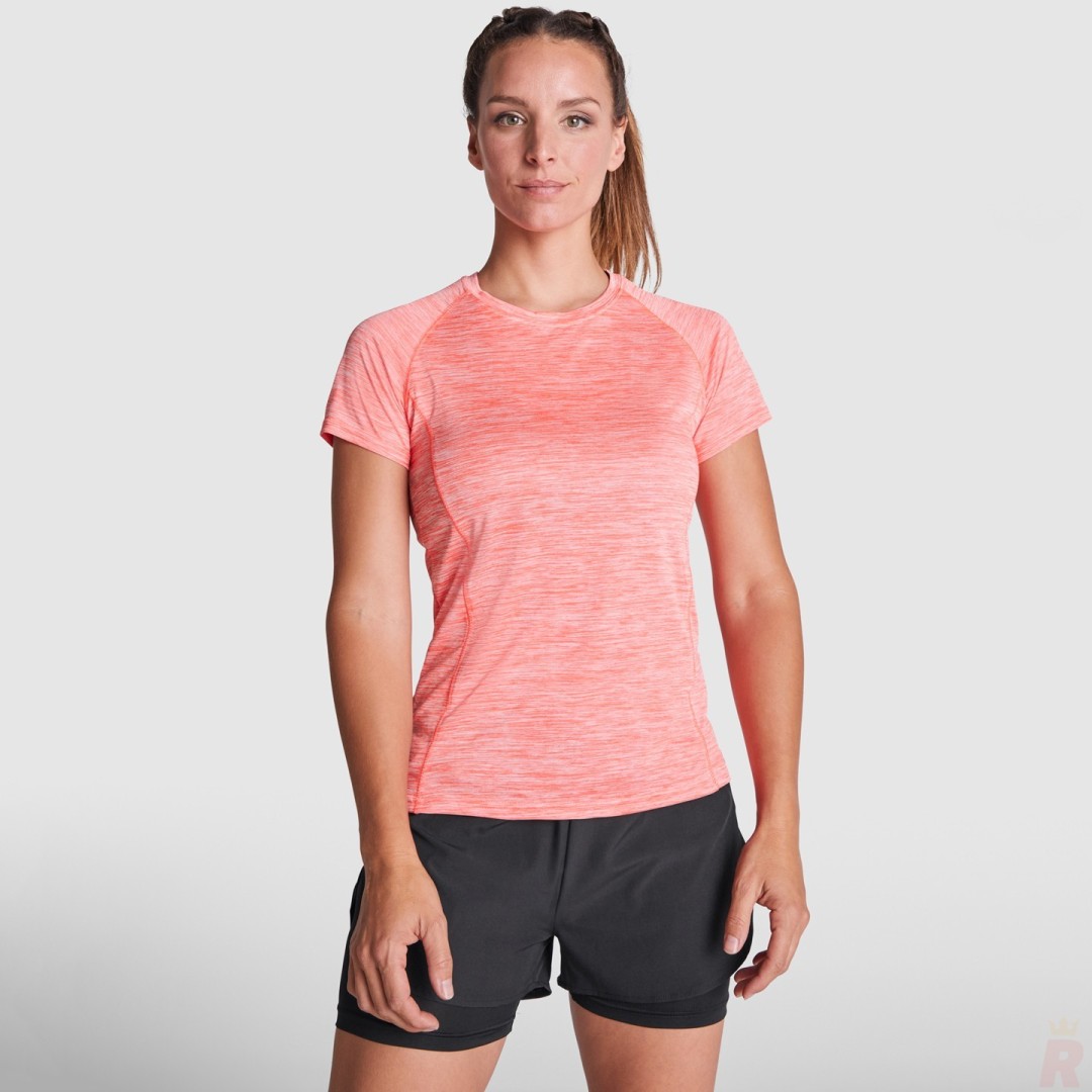 Camiseta Técnica Jaspeada Vigoré Mujer AUSTIN...