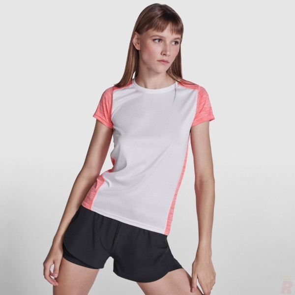 Camiseta Técnica Mujer Combinada Jaspeada Vigoré ZOLDER WOMAN