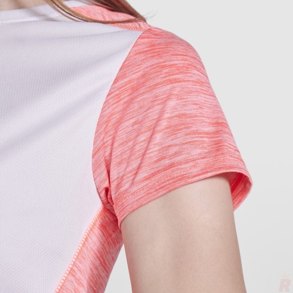 Camiseta Técnica Mujer Combinada Jaspeada Vigoré ZOLDER WOMAN