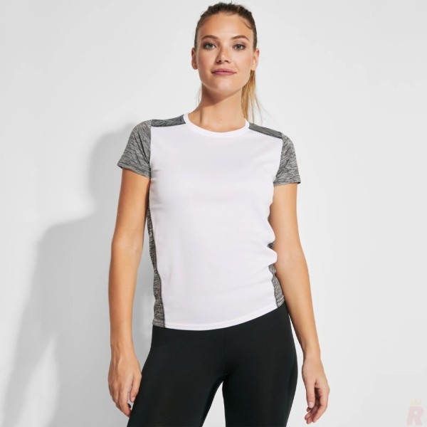 Camiseta Técnica Mujer Combinada Jaspeada Vigoré ZOLDER WOMAN