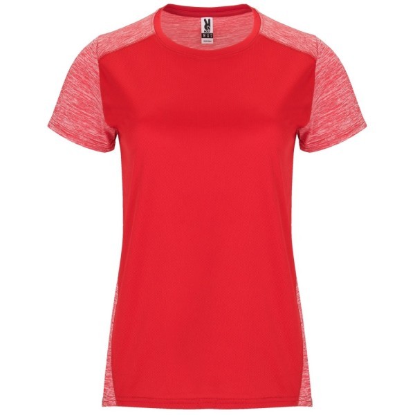 Camiseta Técnica Mujer Combinada Jaspeada Vigoré ZOLDER WOMAN