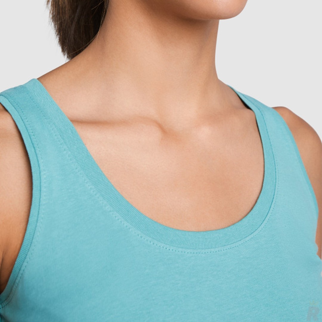 Camiseta Tirantes Anchos Mujer 100% Algodón NARA