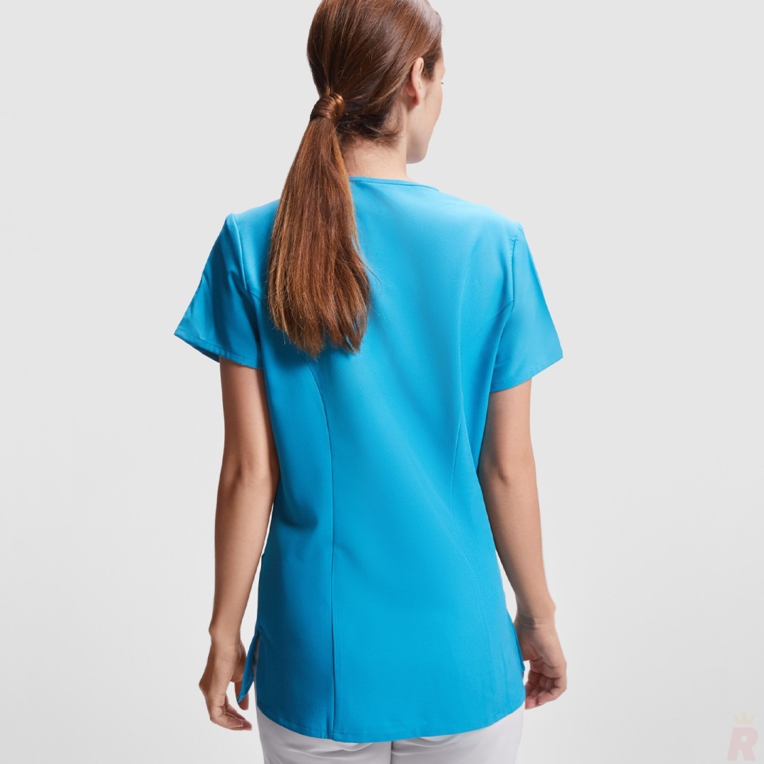 Casaca Servicios Microfibra Mujer Manga Corta...