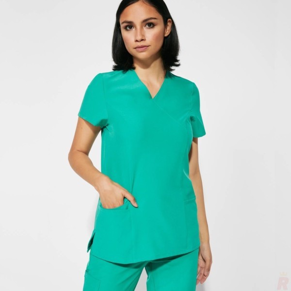 Casaca Servicios Microfibra Mujer Manga Corta FEROX WOMAN