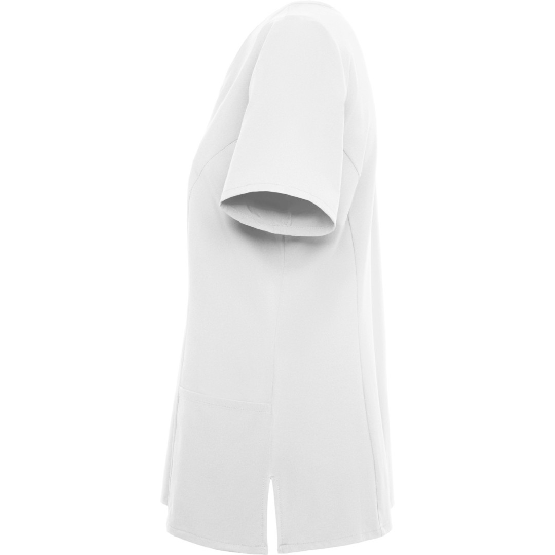 Casaca Servicios Microfibra Mujer Manga Corta...