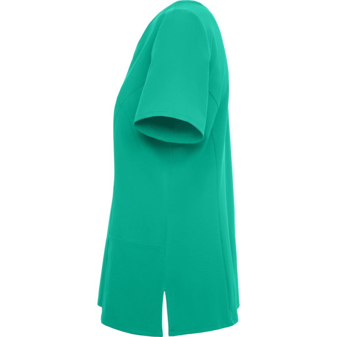 Casaca Servicios Microfibra Mujer Manga Corta...