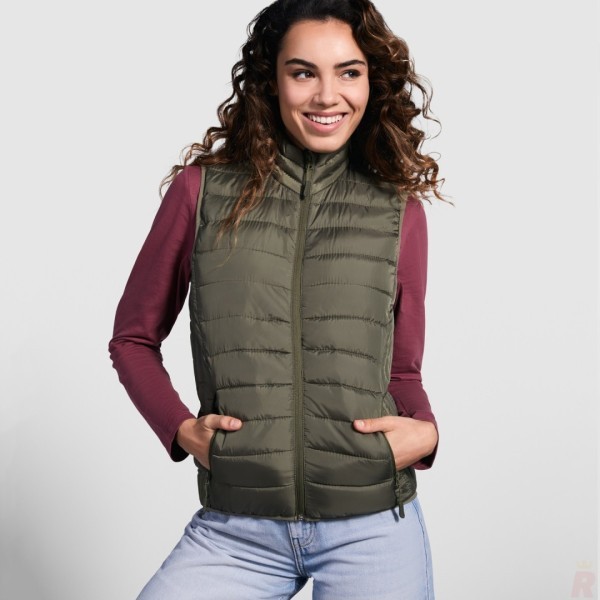 Chaleco Acolchado Entallado Mujer Tacto Pluma OSLO WOMAN
