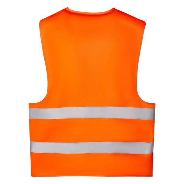 Chaleco Alta Visivilidad Unisex Cuello Pico SIRIO