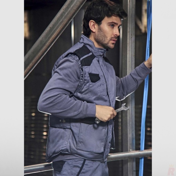 Chaleco Laboral Combinado Multibolsillos Hombre ARMADA