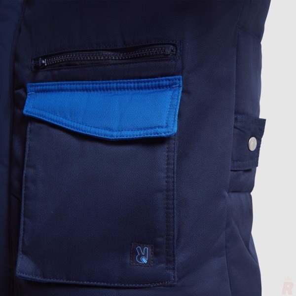 Chaleco Laboral Combinado Multibolsillos Hombre ARMADA