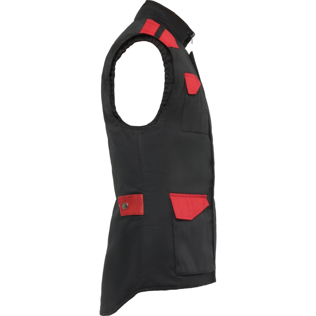 Chaleco Laboral Combinado Multibolsillos Hombre...