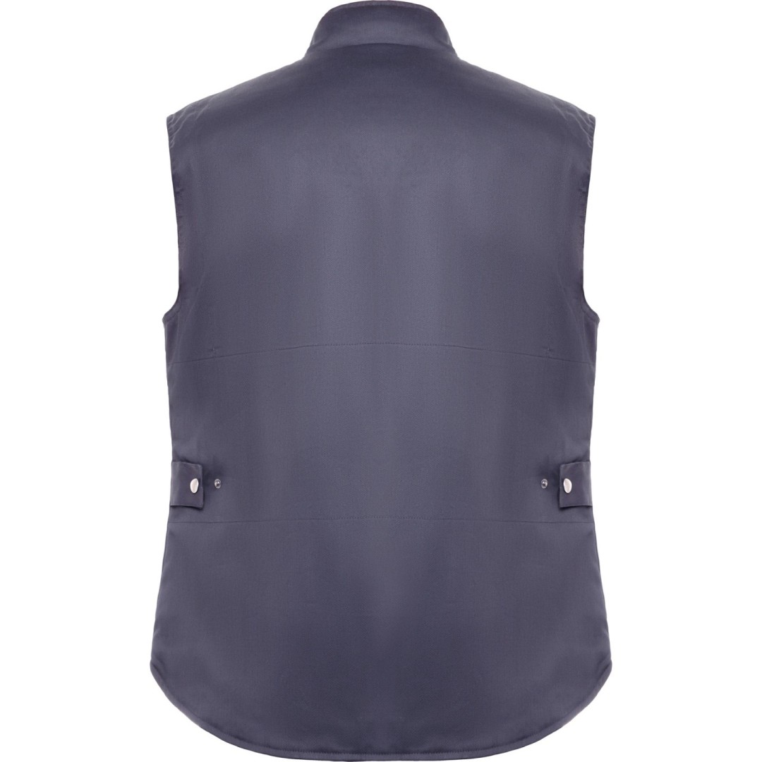 Chaleco Laboral Combinado Multibolsillos Hombre...