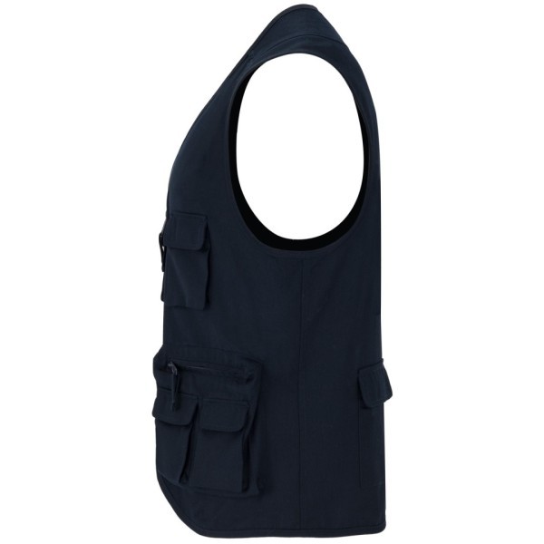 Chaleco Laboral Multibolsillos Hombre Cuello Pico VENERA