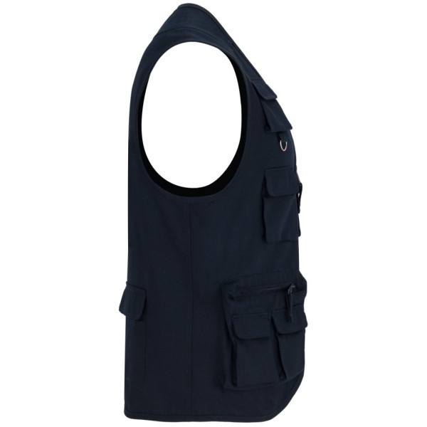 Chaleco Laboral Multibolsillos Hombre Cuello Pico VENERA