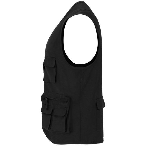 Chaleco Laboral Multibolsillos Hombre Cuello Pico VENERA