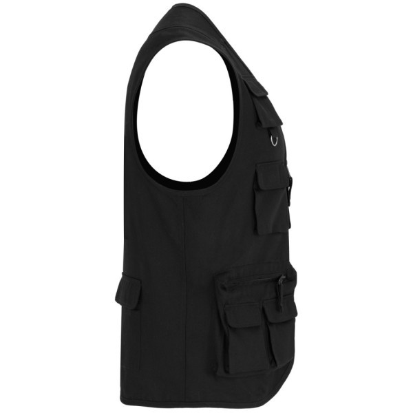 Chaleco Laboral Multibolsillos Hombre Cuello Pico VENERA