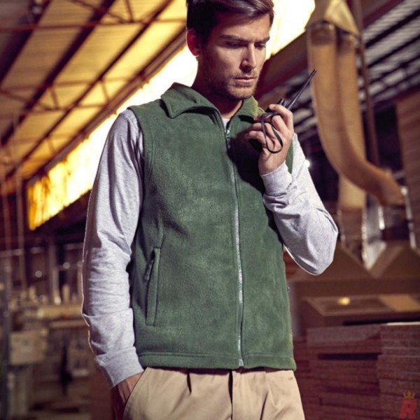 Chaleco Polar Cuello Alto Hombre BELLAGIO