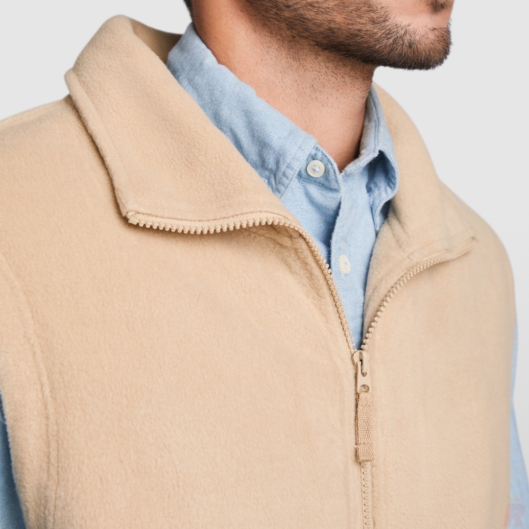 Chaleco Polar Cuello Alto Hombre BELLAGIO