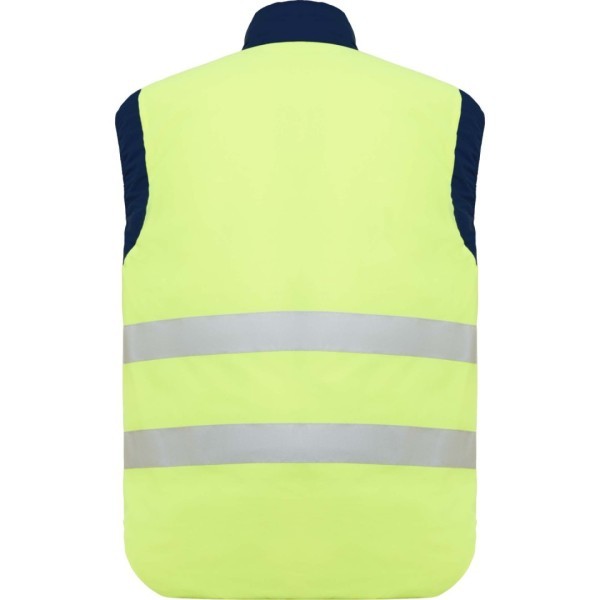 Chaleco Reversible Alta Visibilidad Multibolsillos Unisex PERSEI