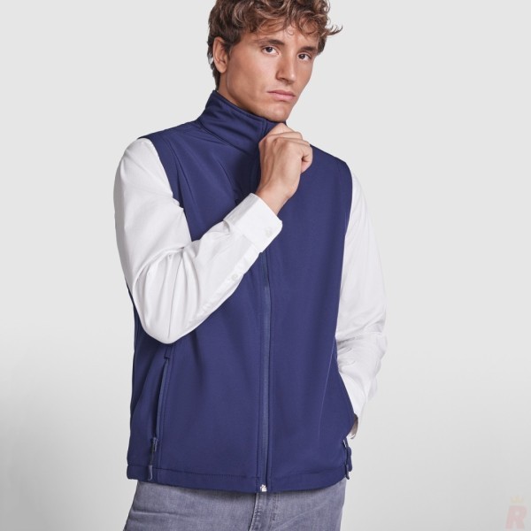 Chaleco Softshell Forro Interior Hombre QUEBEC