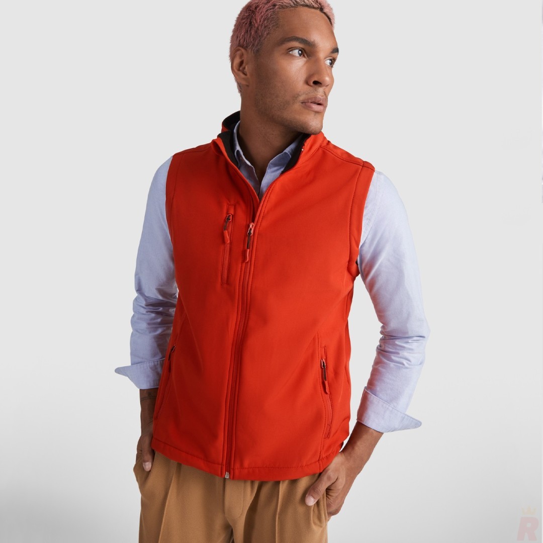 Chaleco Softshell Forro Interior Hombre QUEBEC