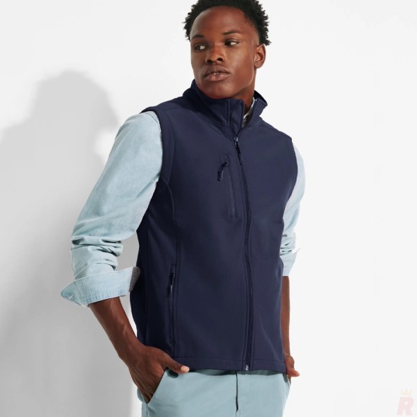 Chaleco Softshell Forro Interior Hombre QUEBEC