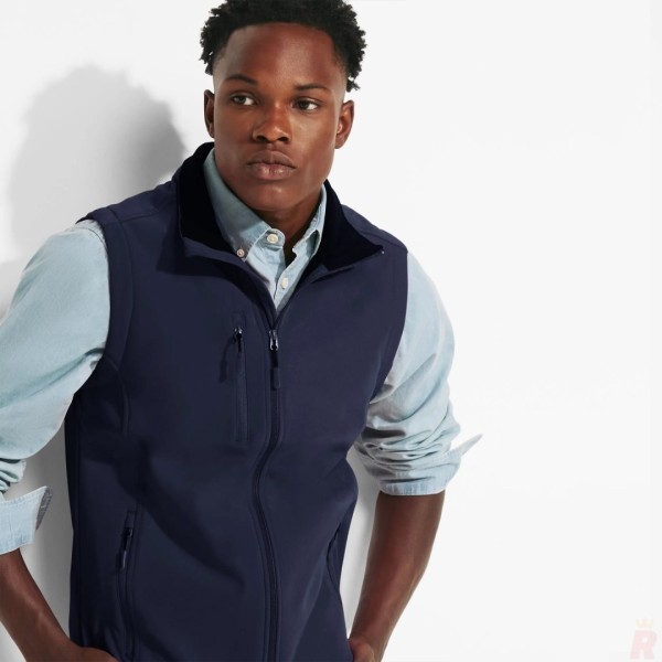 Chaleco Softshell Forro Interior Hombre QUEBEC