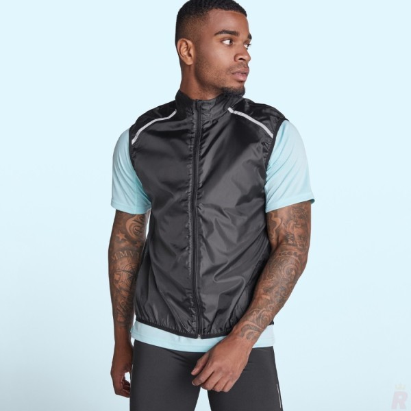 Chaleco Técnico Térmico Cortavientos Running Unisex JANNU