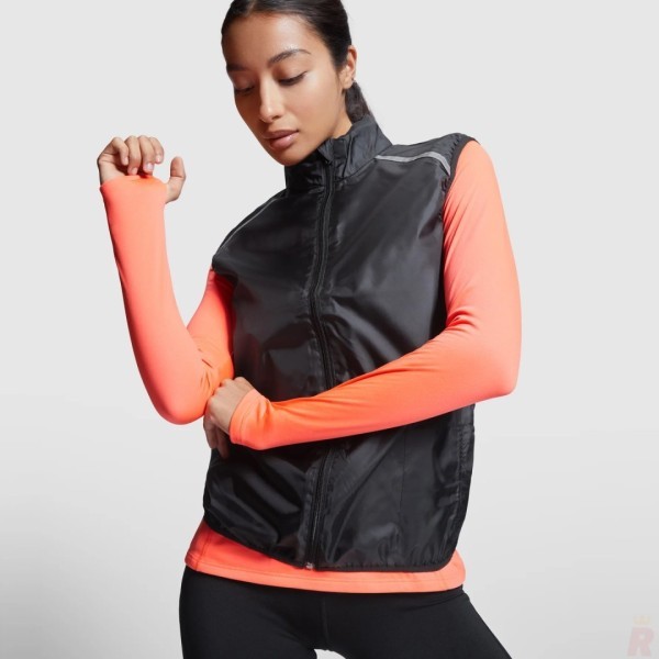 Chaleco Técnico Térmico Cortavientos Running Unisex JANNU