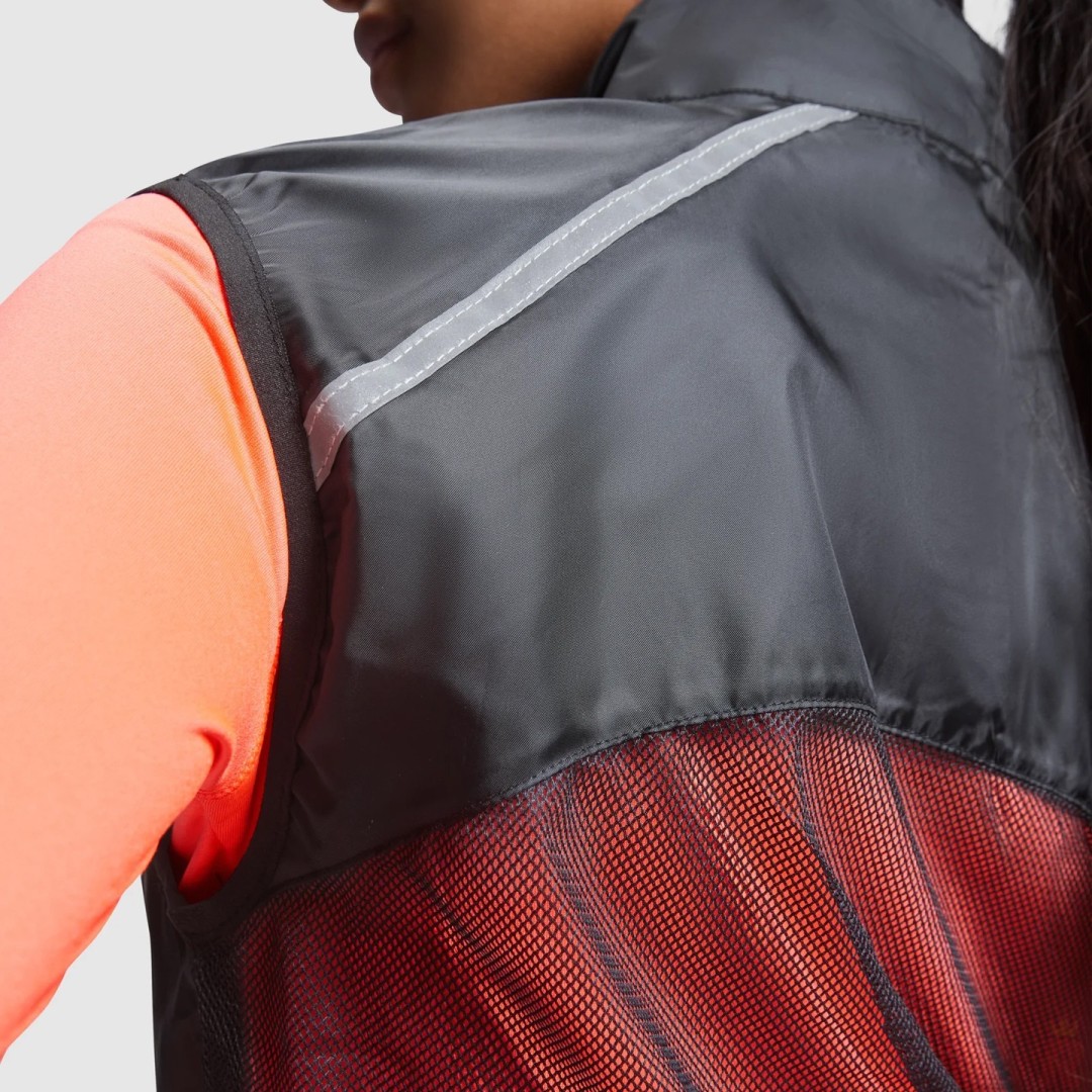 Chaleco Técnico Térmico Cortavientos Running...