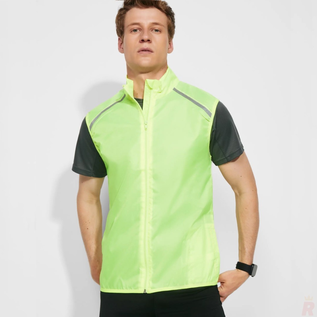 Chaleco Técnico Térmico Cortavientos Running...