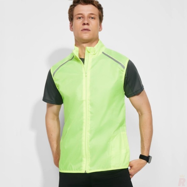 Chaleco Técnico Térmico Cortavientos Running Unisex JANNU