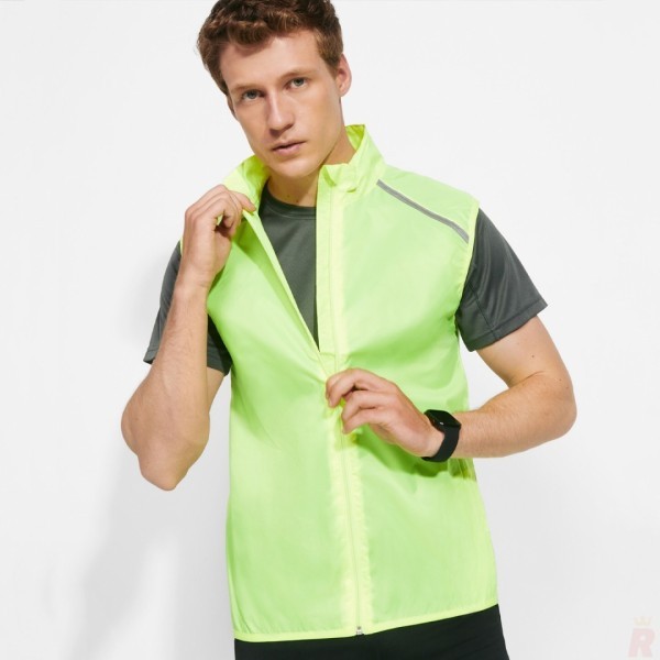 Chaleco Técnico Térmico Cortavientos Running Unisex JANNU