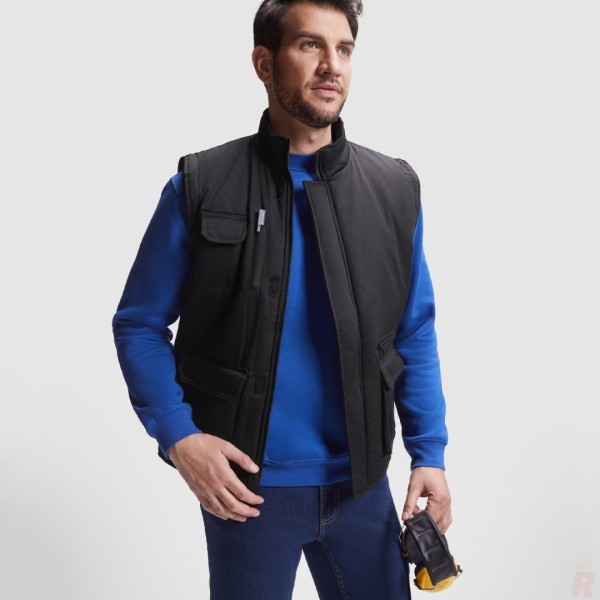 Chaleco Trabajo Multibolsillos Acolchado Hombre ALMANZOR