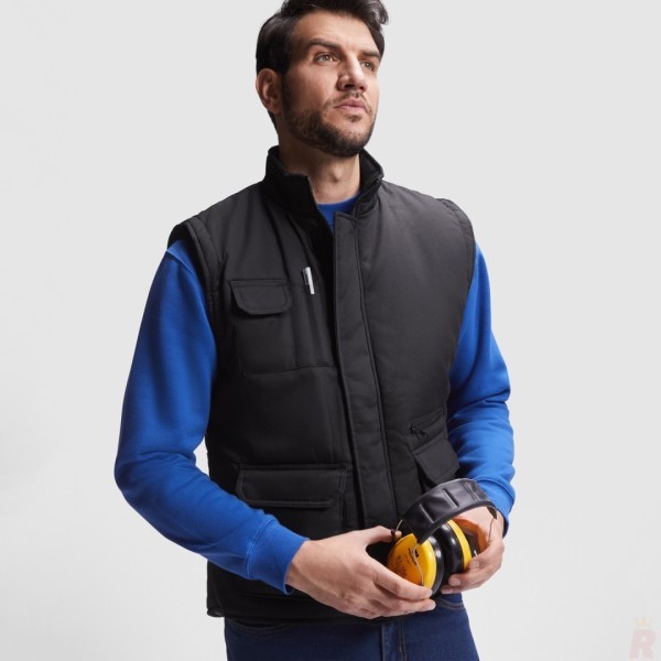 Chaleco Trabajo Multibolsillos Acolchado Hombre ALMANZOR