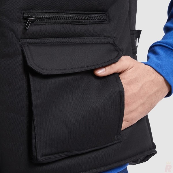 Chaleco Trabajo Multibolsillos Acolchado Hombre ALMANZOR