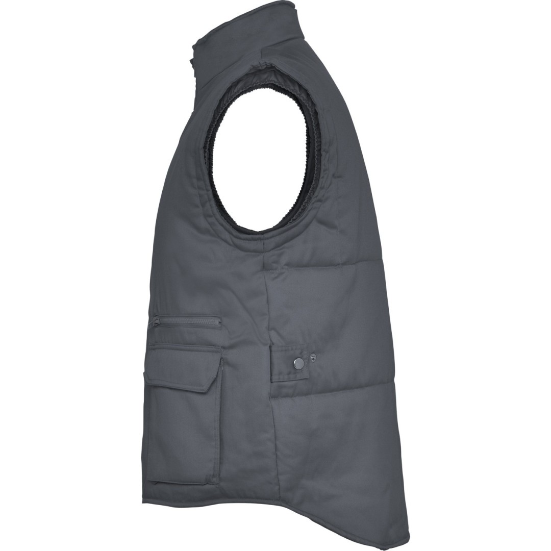 Chaleco Trabajo Multibolsillos Acolchado Hombre...