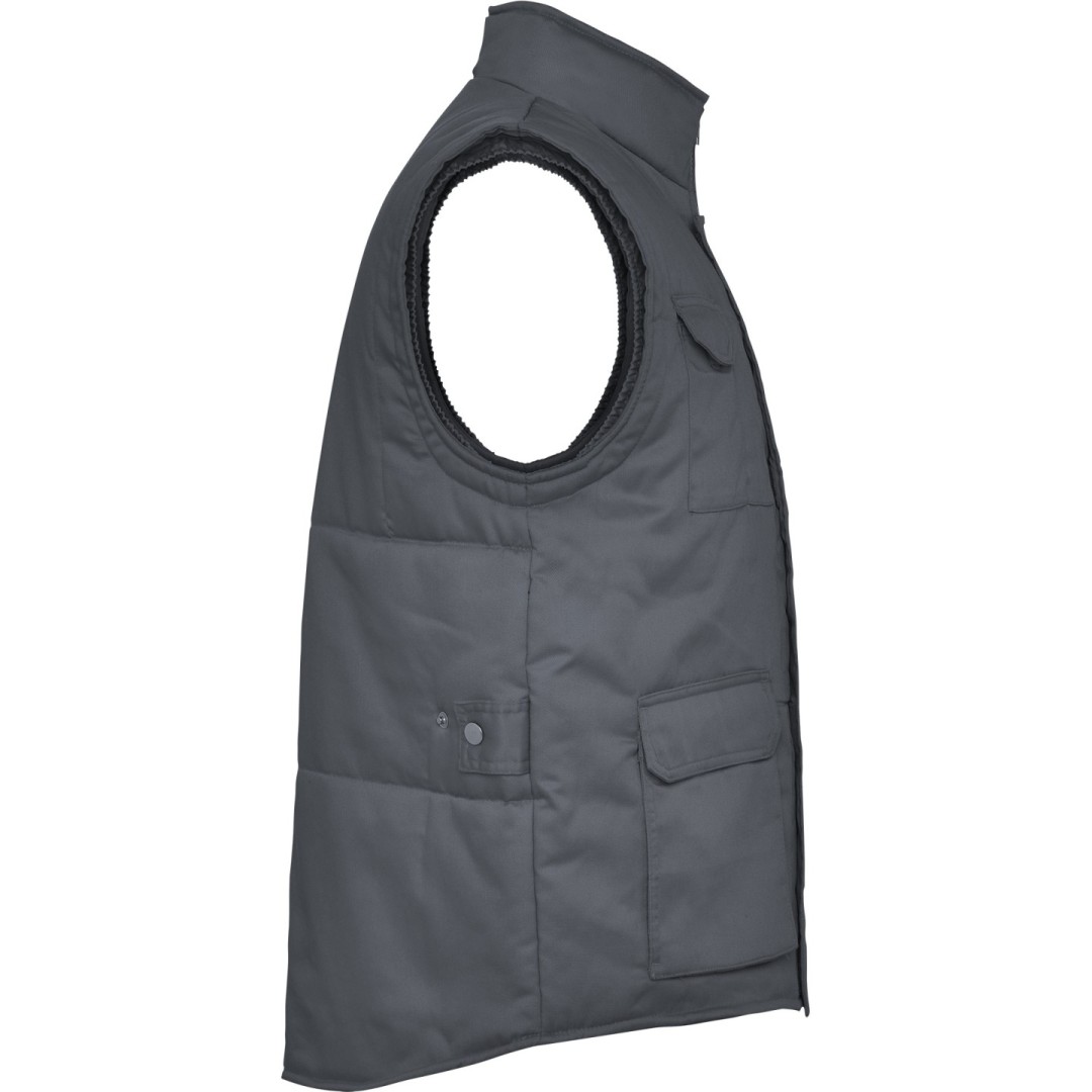 Chaleco Trabajo Multibolsillos Acolchado Hombre...