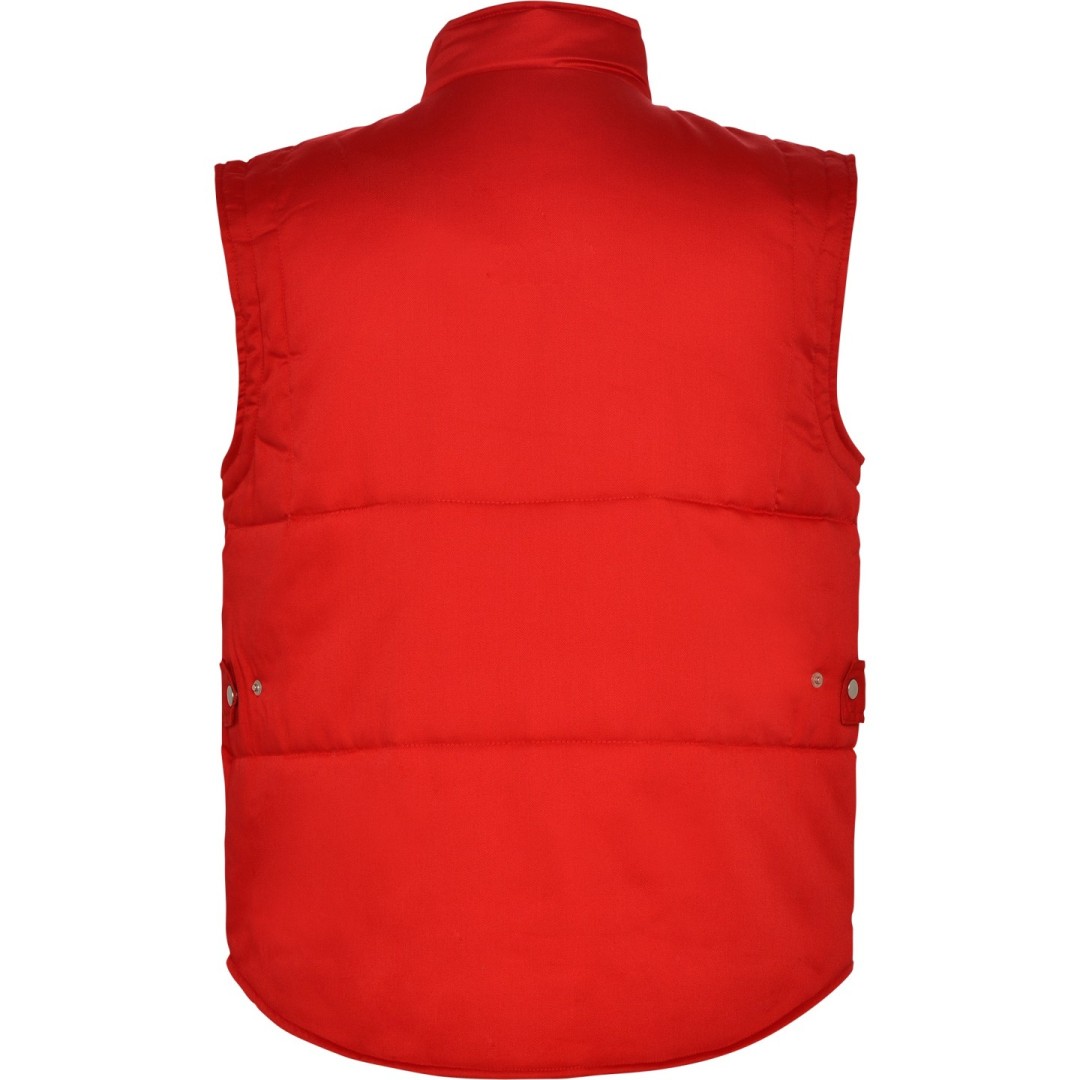 Chaleco Trabajo Multibolsillos Acolchado Hombre...