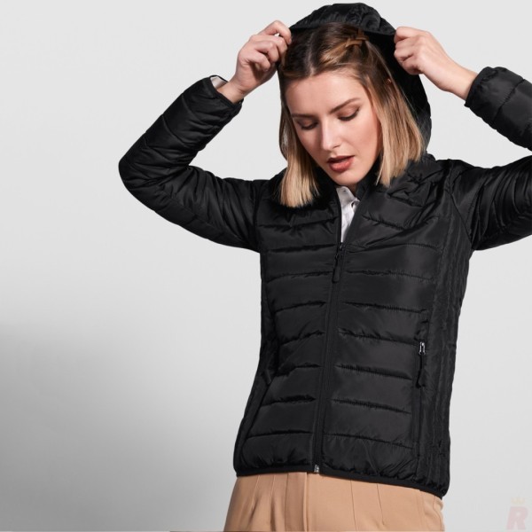 Chaqueta Acolchada Entallada Relleno Capucha Mujer NORWAY WOMAN