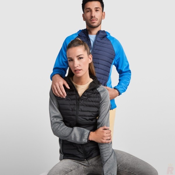 Chaqueta Combinada Acolchada Deportiva Capucha Hombre MINSK