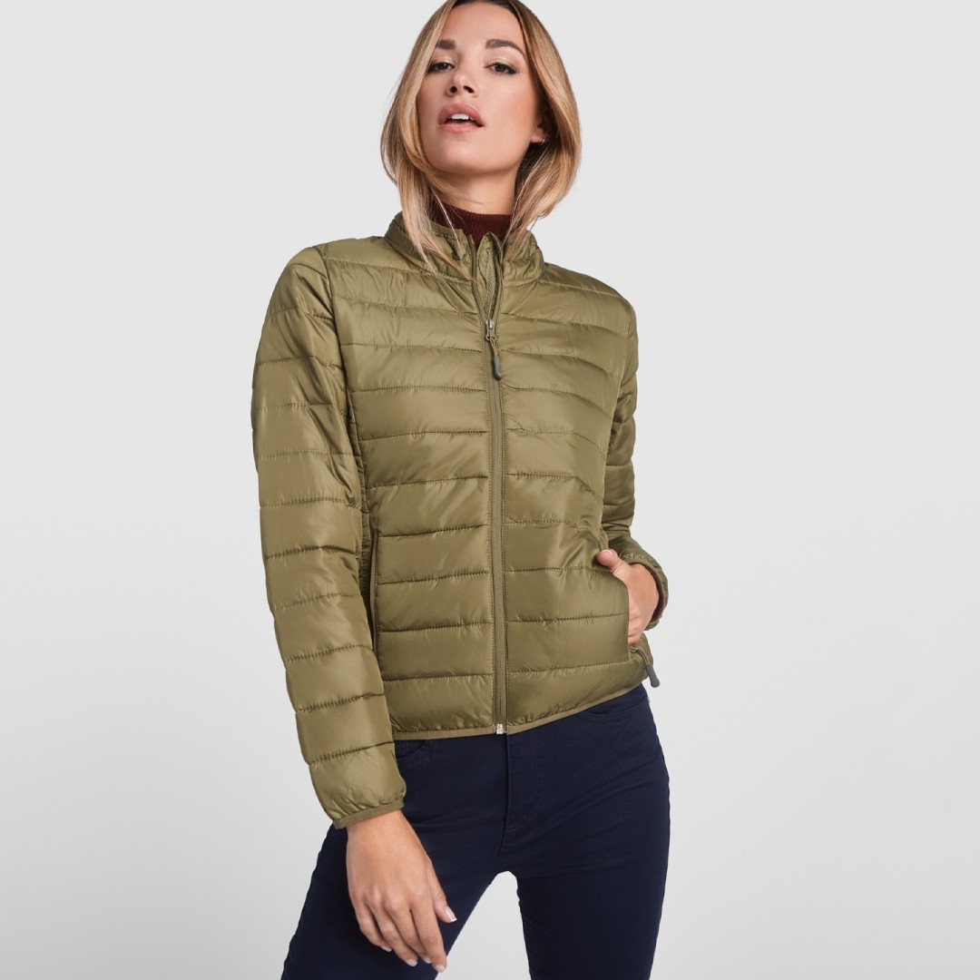 Chaqueta Entallada Acolchada Relleno Tacto...