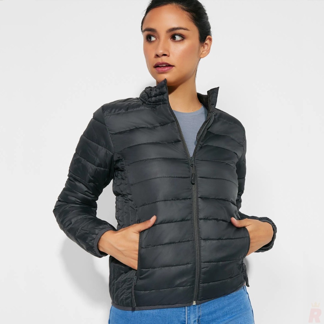 Chaqueta Entallada Acolchada Relleno Tacto...