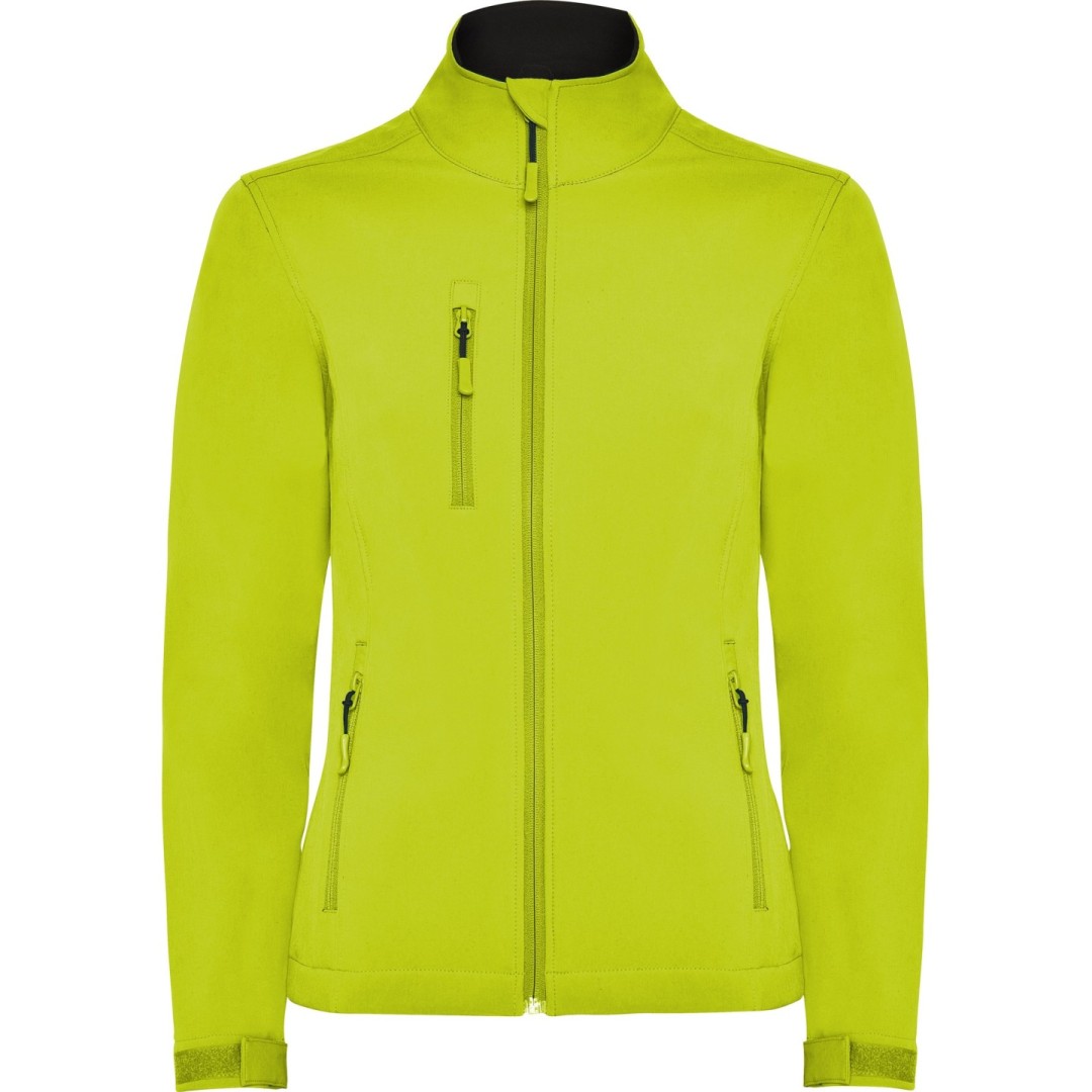 Chaqueta Entallada Softshell Forro Polar Mujer...