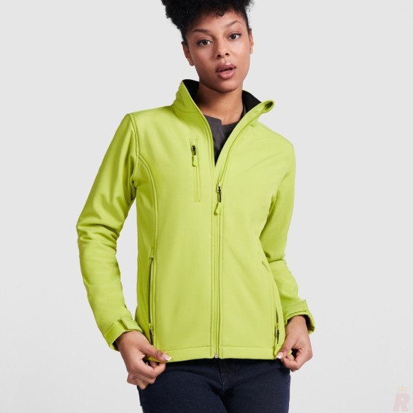 Chaqueta Entallada Softshell Forro Polar Mujer NEBRASKA WOMAN