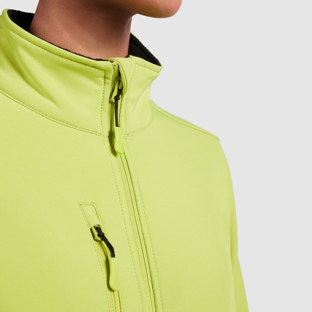 Chaqueta Entallada Softshell Forro Polar Mujer...