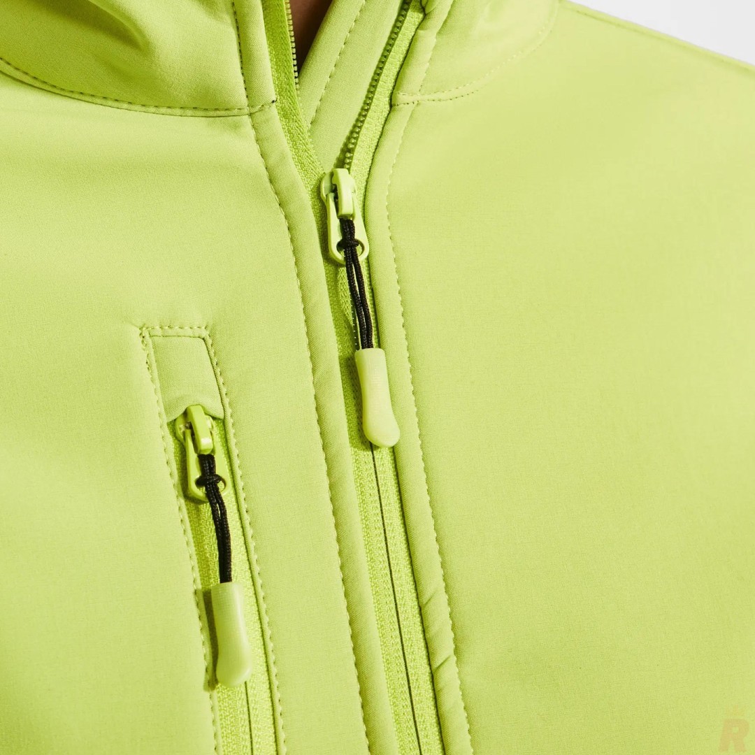 Chaqueta Entallada Softshell Forro Polar Mujer...