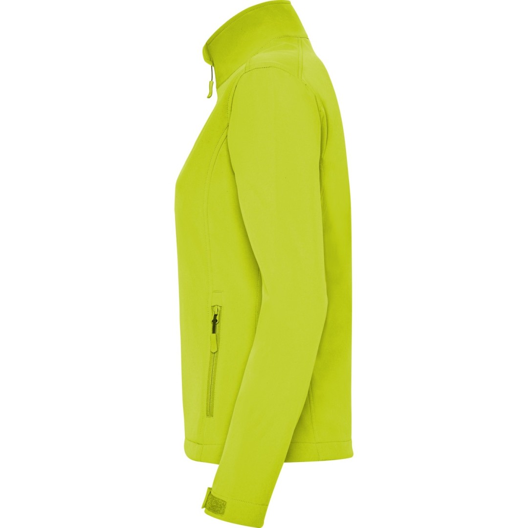 Chaqueta Entallada Softshell Forro Polar Mujer...