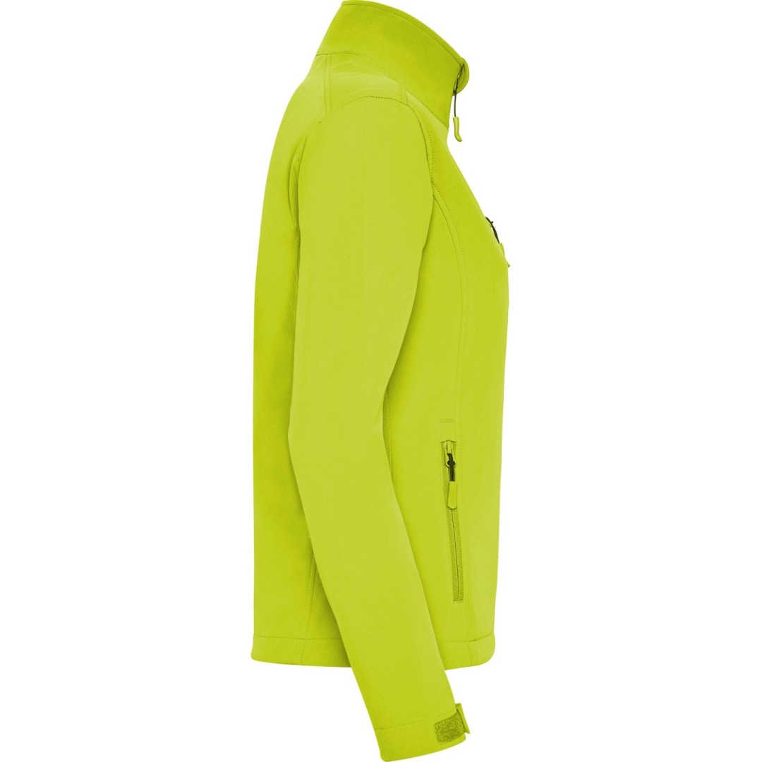Chaqueta Entallada Softshell Forro Polar Mujer...