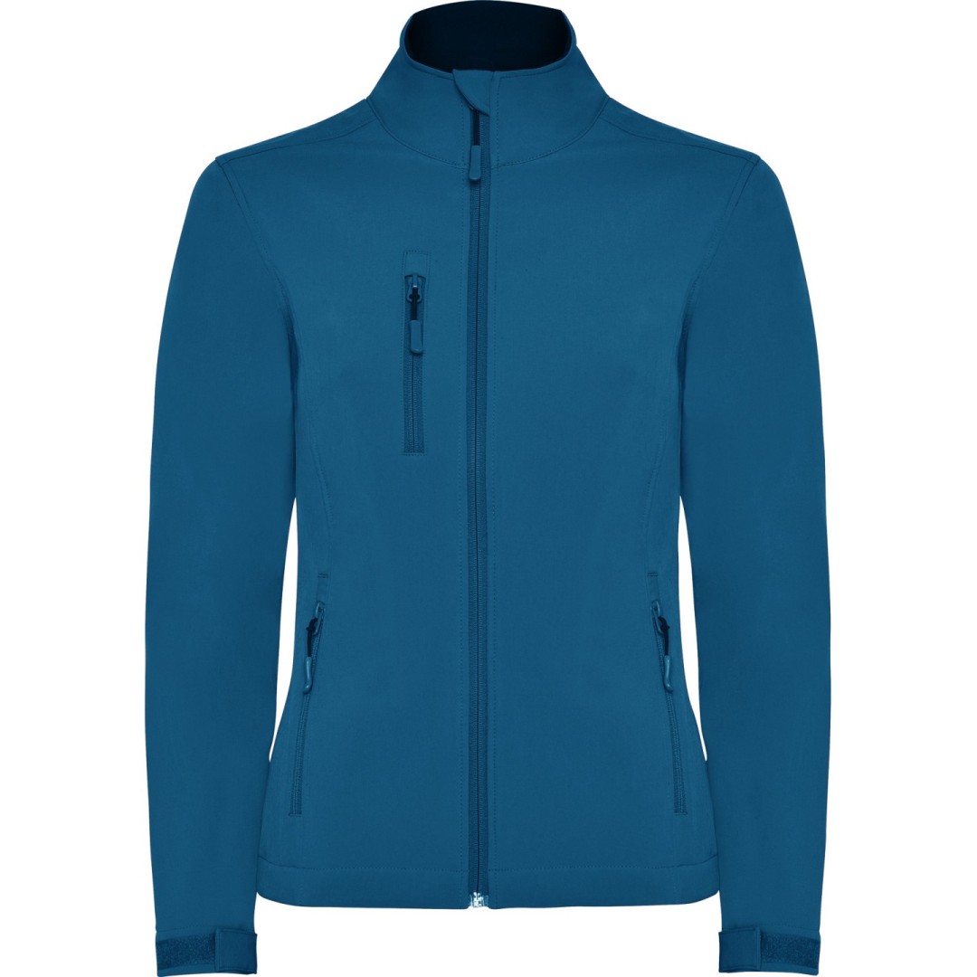 Chaqueta Entallada Softshell Forro Polar Mujer...